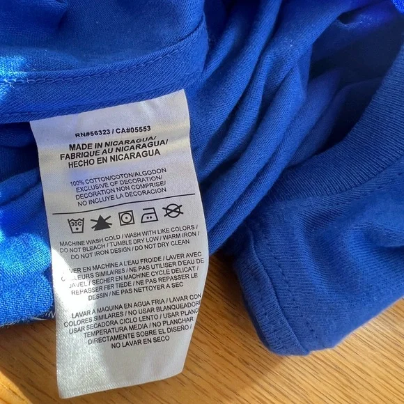 🍁 Nike NY Knicks Tee Shirt NWT.  Men’s Size-L 100% Cotton - Picture 8 of 10